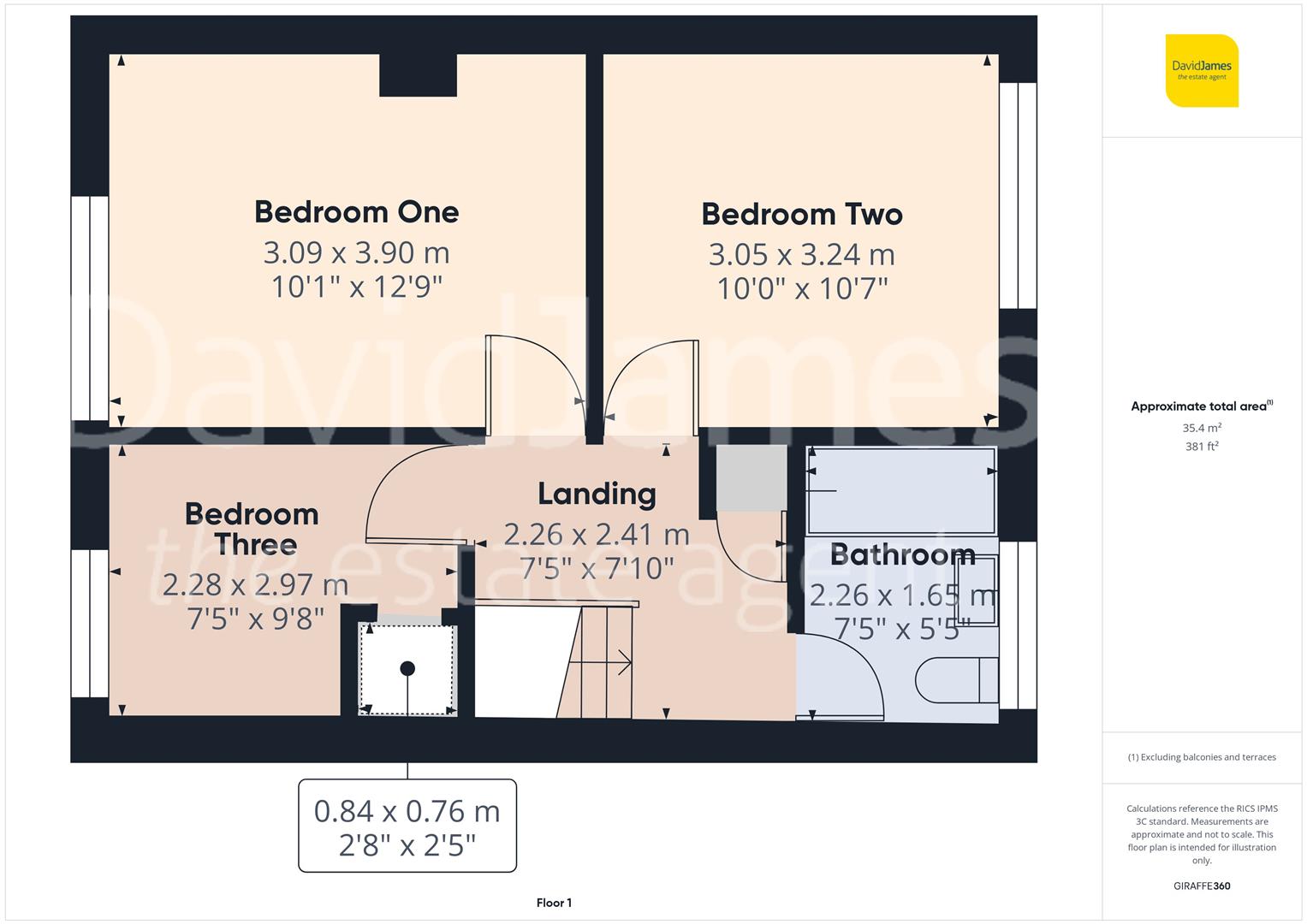 Floorplan for Greenwood Road, Bakersfield, Nottingham