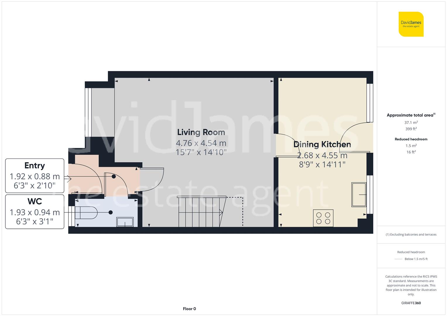Floorplan for Shirebrooke Close, Basford, Nottingham