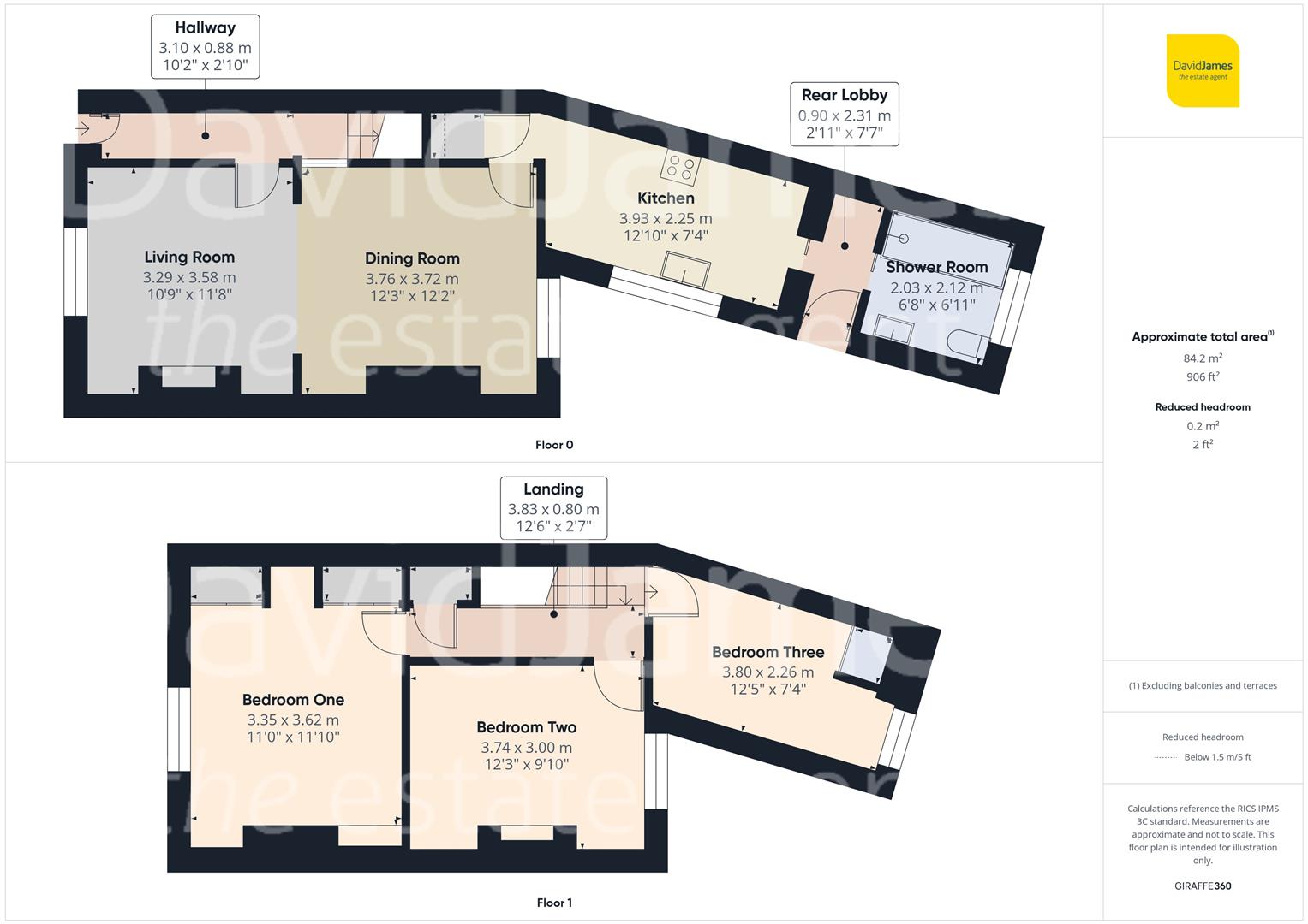 Floorplan for Wellington Street, Nottingham