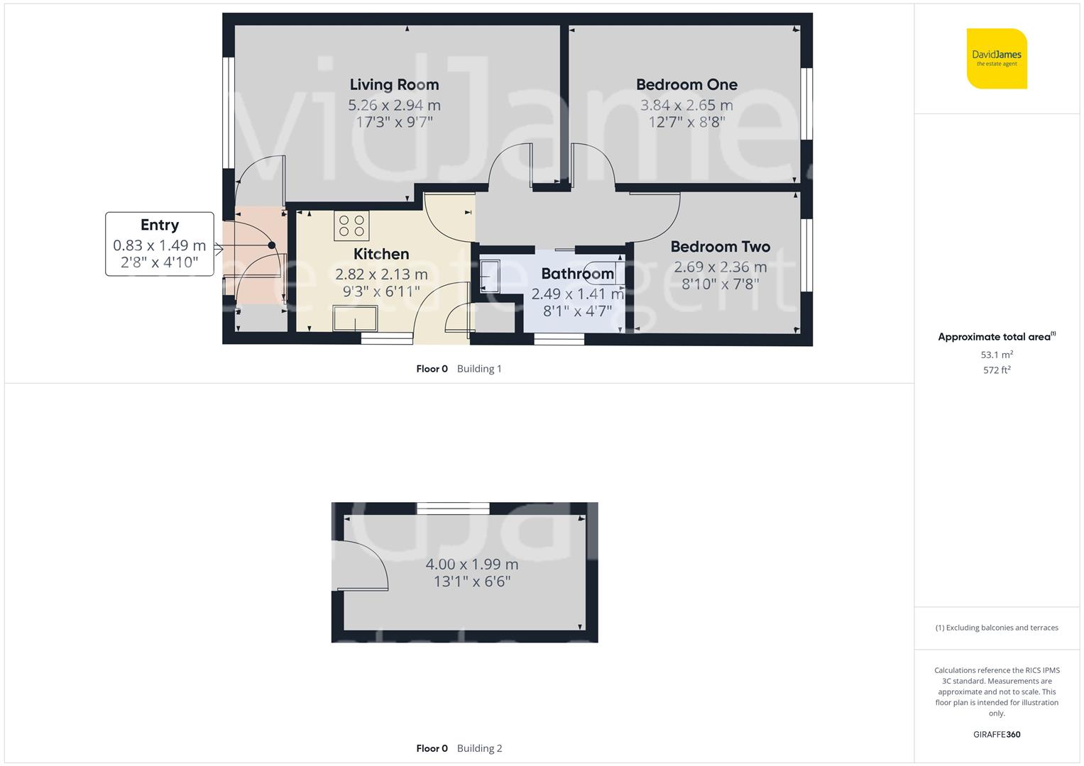 Floorplan for Meadow Rise, Nottingham
