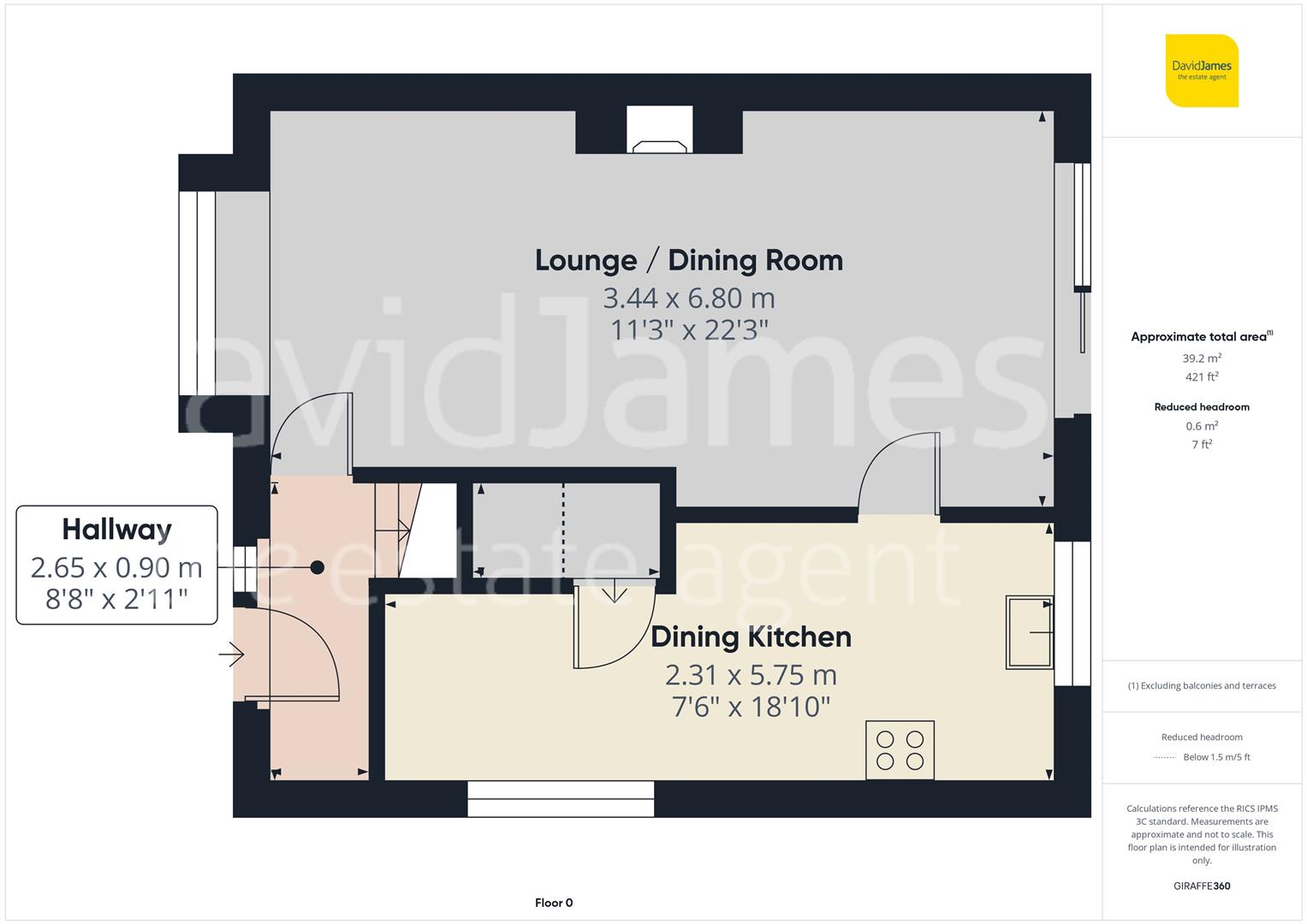 Floorplan for Widecombe Lane, Clifton, Nottingham