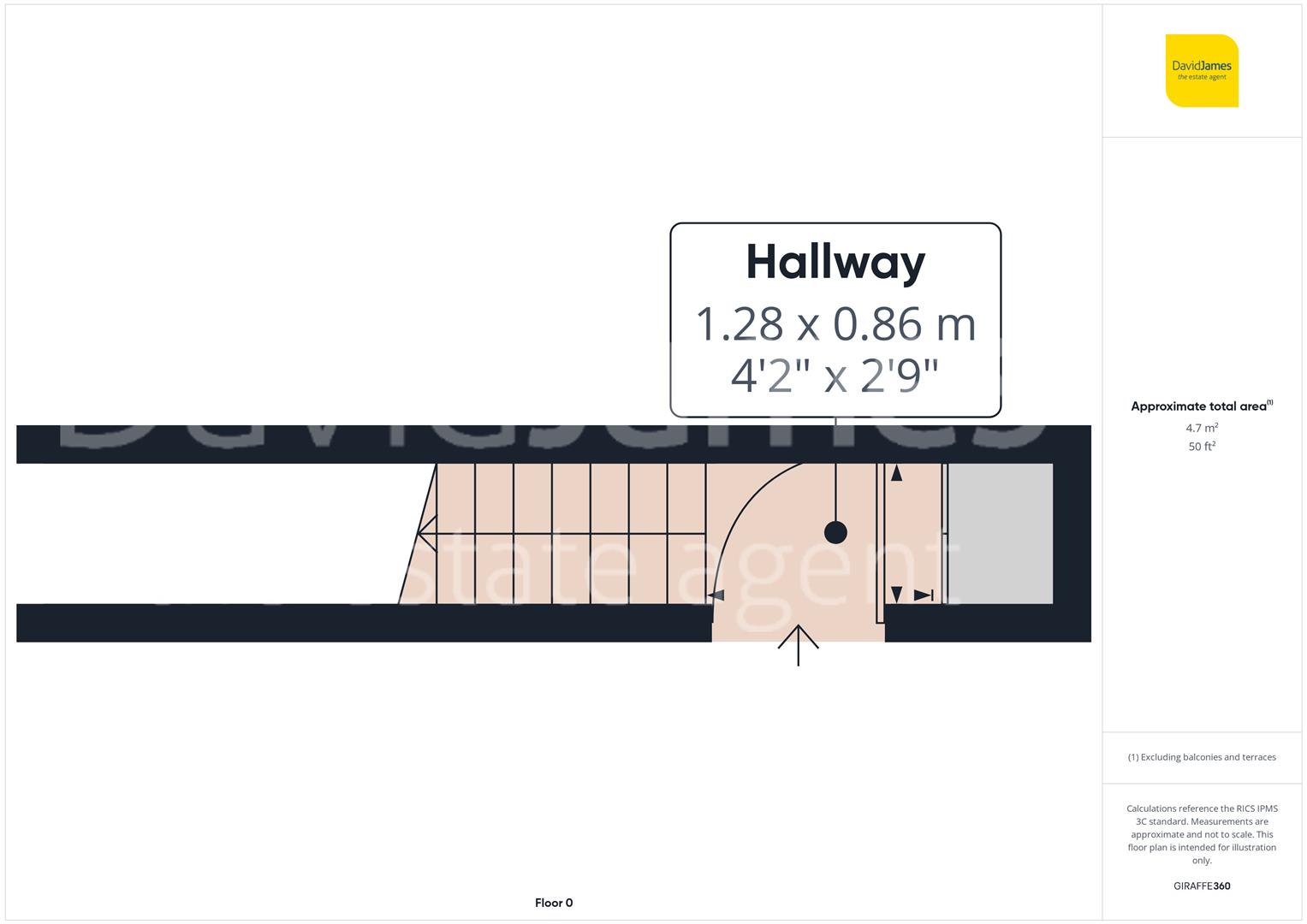 Floorplan for Raibank Gardens, Woodthorpe, Nottingham