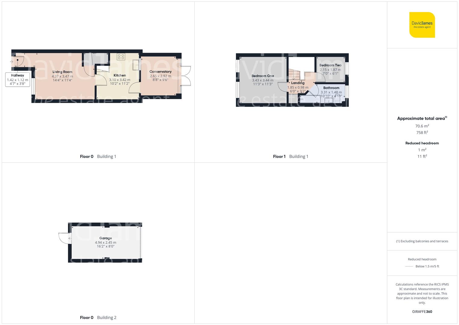 Floorplan for Okehampton Crescent, Mapperley, Nottingham