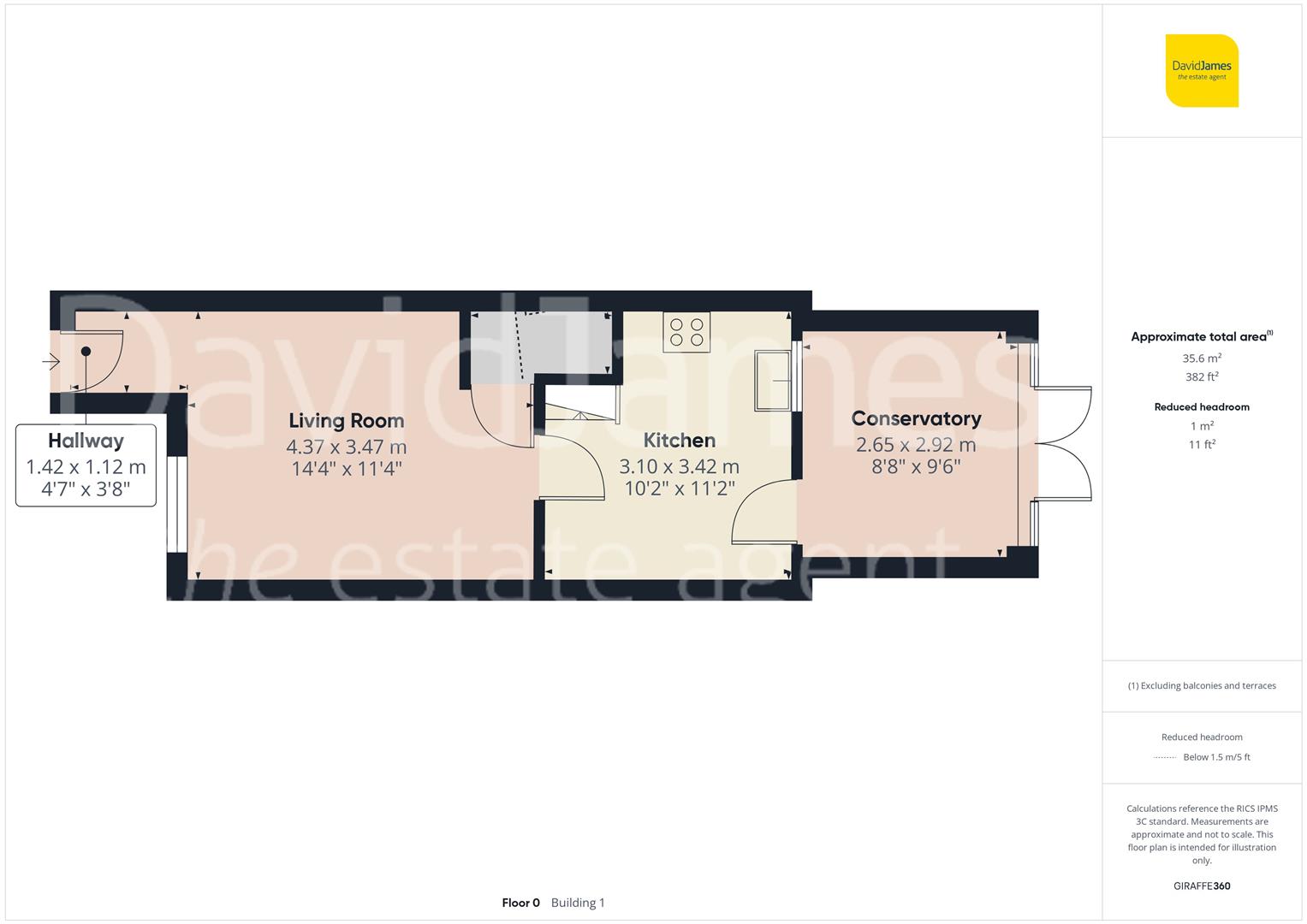 Floorplan for Okehampton Crescent, Mapperley, Nottingham