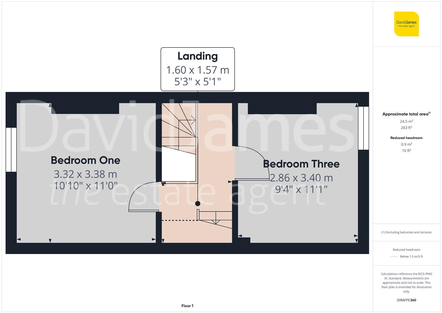 Floorplan for Midland Avenue, Lenton, Nottingham