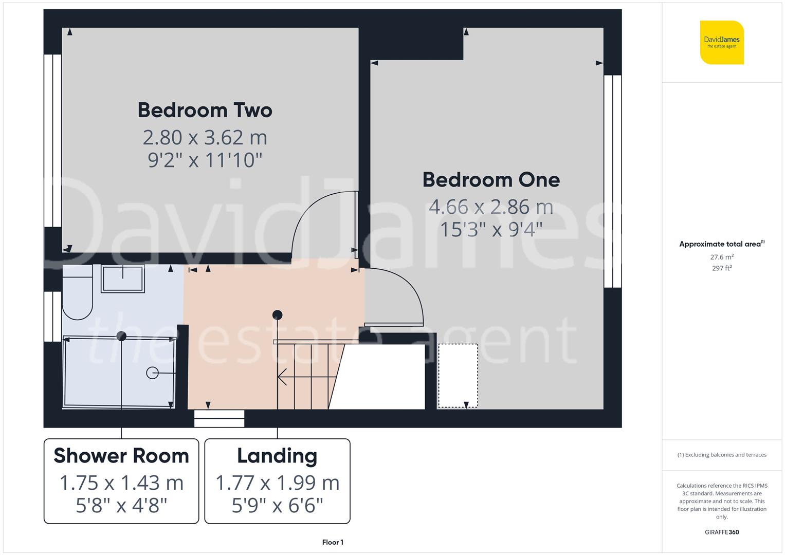 Floorplan for Coppice Road, Arnold, Nottingham