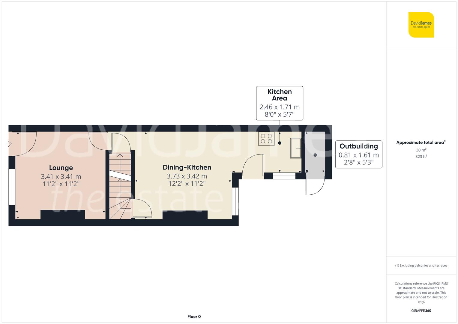 Floorplan for Windermere Road, Nottingham