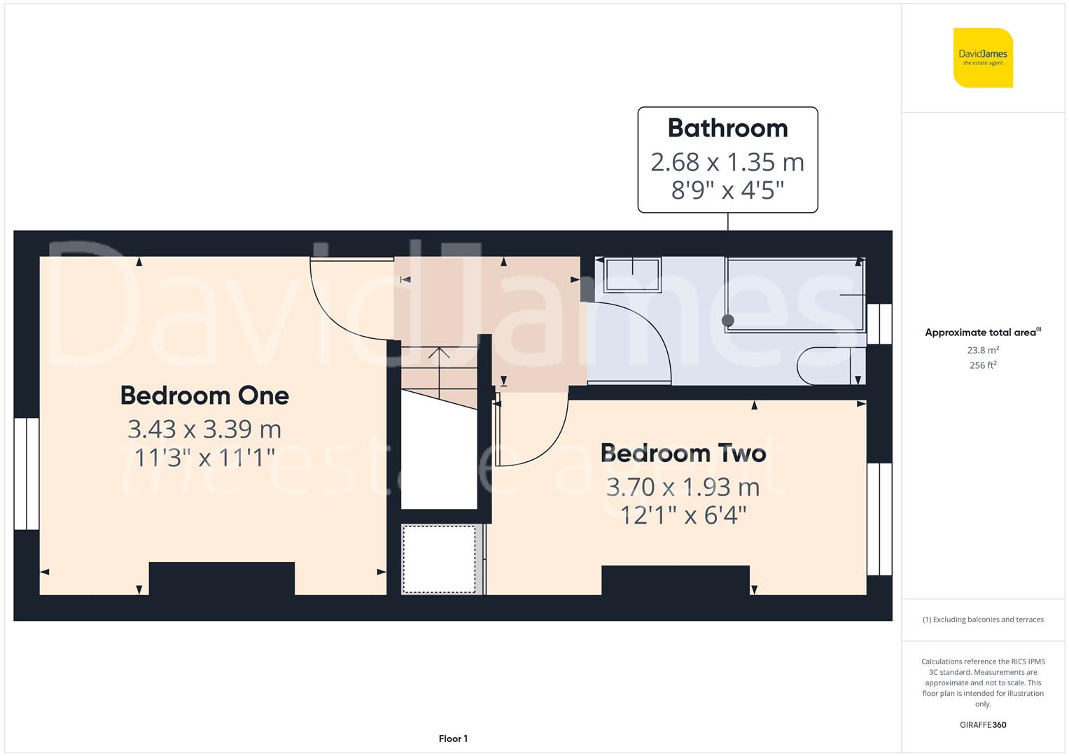 Floorplan for Windermere Road, Nottingham