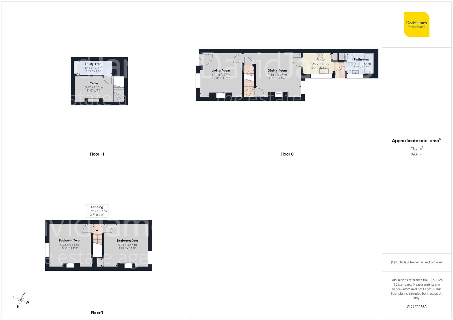 Floorplan for Loughborough Avenue, Nottingham