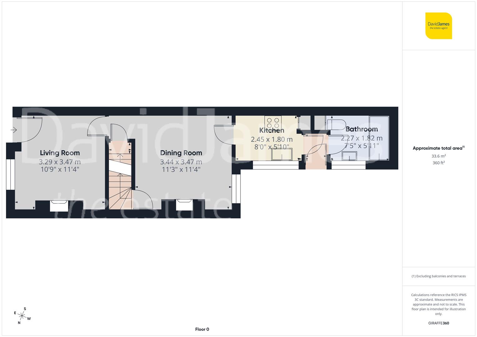 Floorplan for Loughborough Avenue, Nottingham