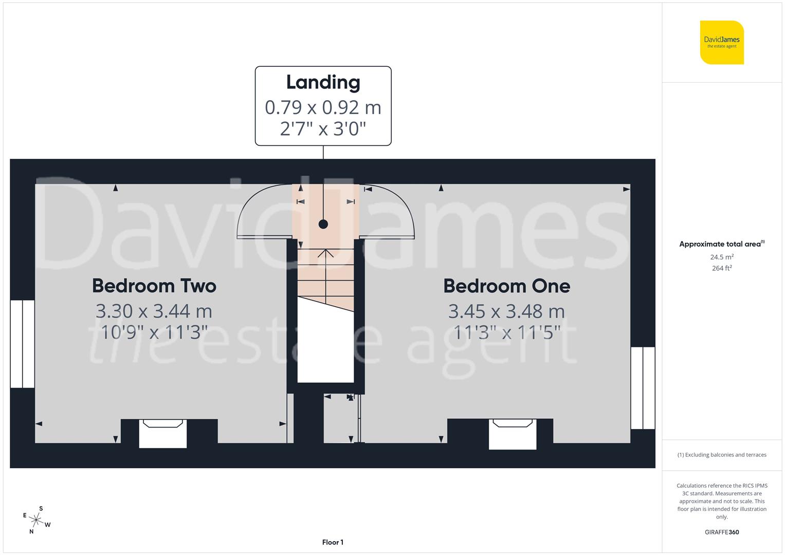 Floorplan for Loughborough Avenue, Nottingham