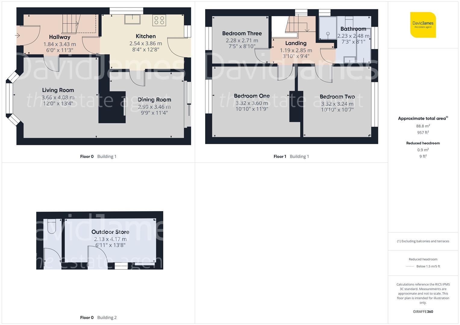 Floorplan for Forester Grove, Carlton, Nottingham