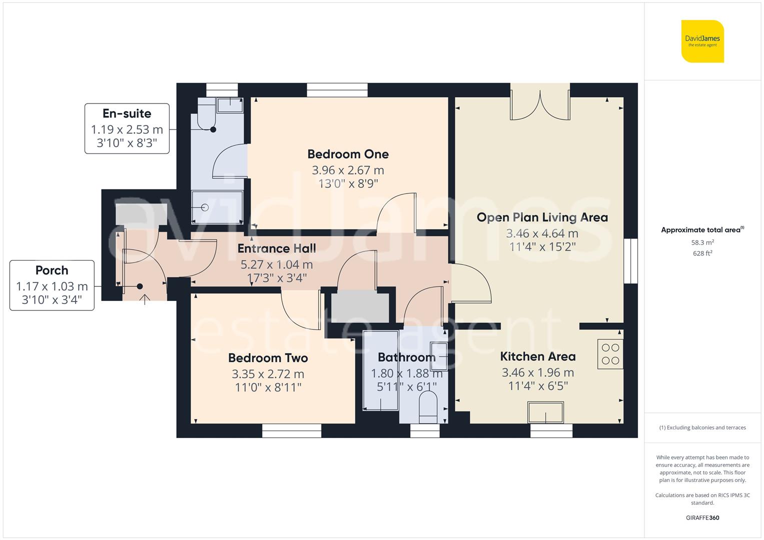 Floorplan for Renshaw Drive, Gedling, Nottingham
