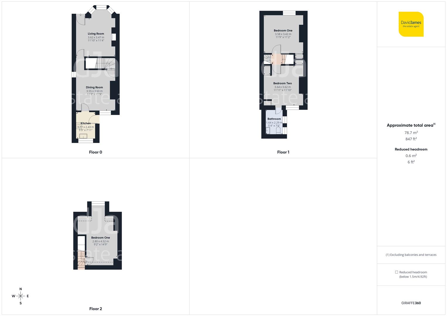 Floorplan for Wesley Grove, Carrington, Nottingham