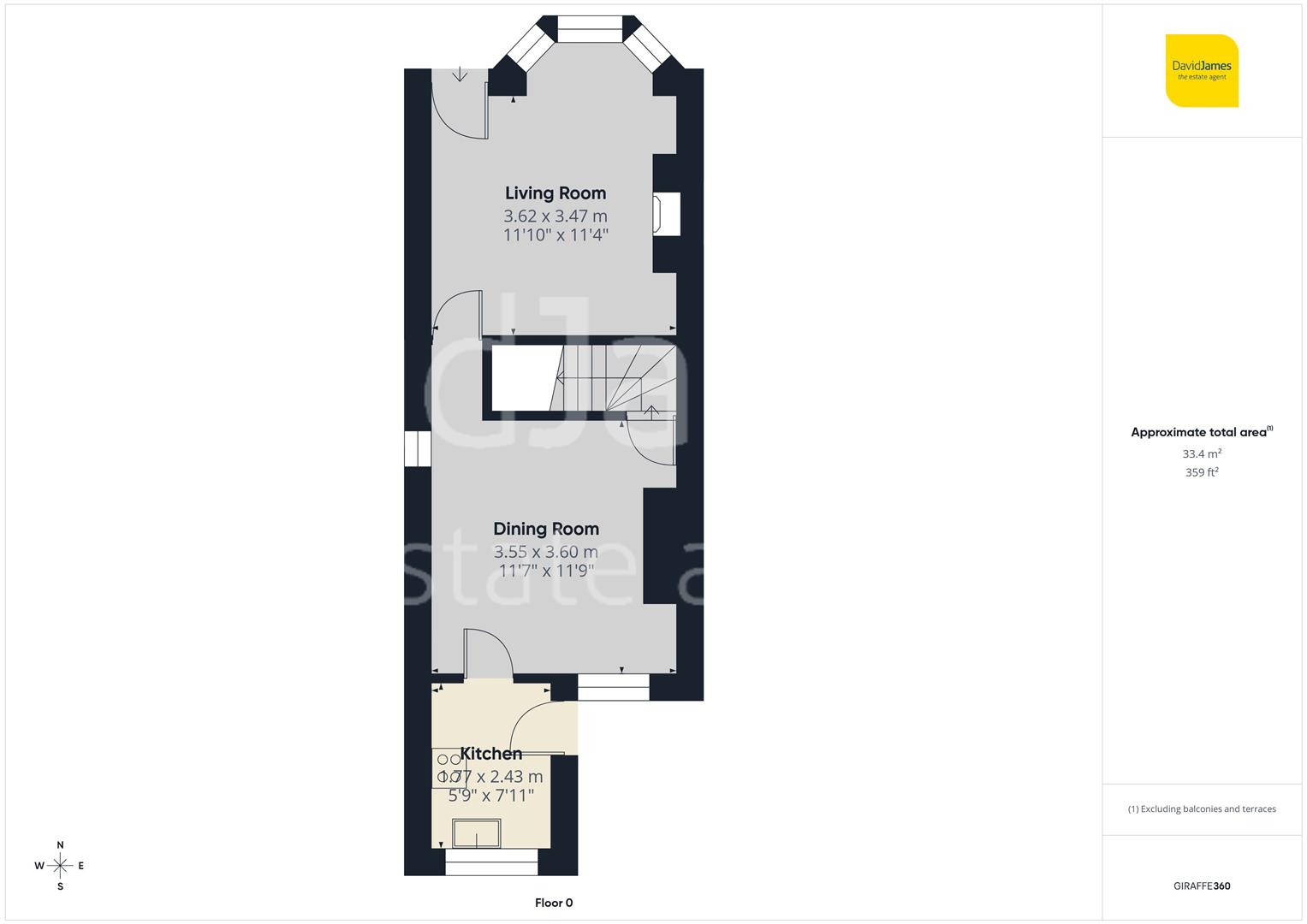 Floorplan for Wesley Grove, Carrington, Nottingham