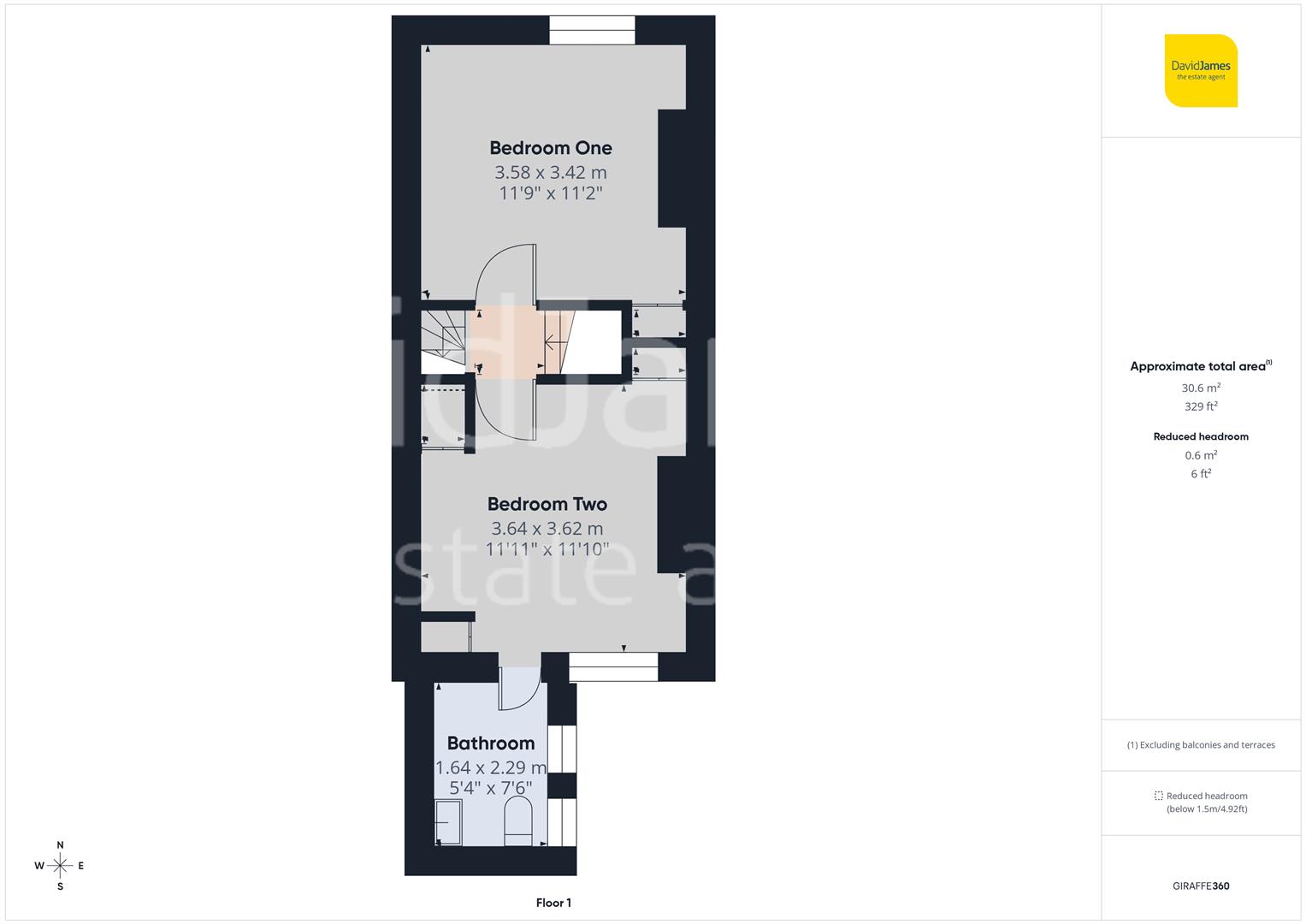 Floorplan for Wesley Grove, Carrington, Nottingham