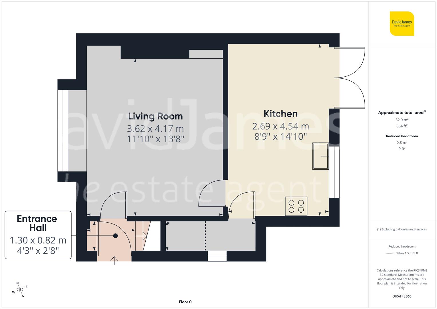 Floorplan for Frinton Road, Nottingham