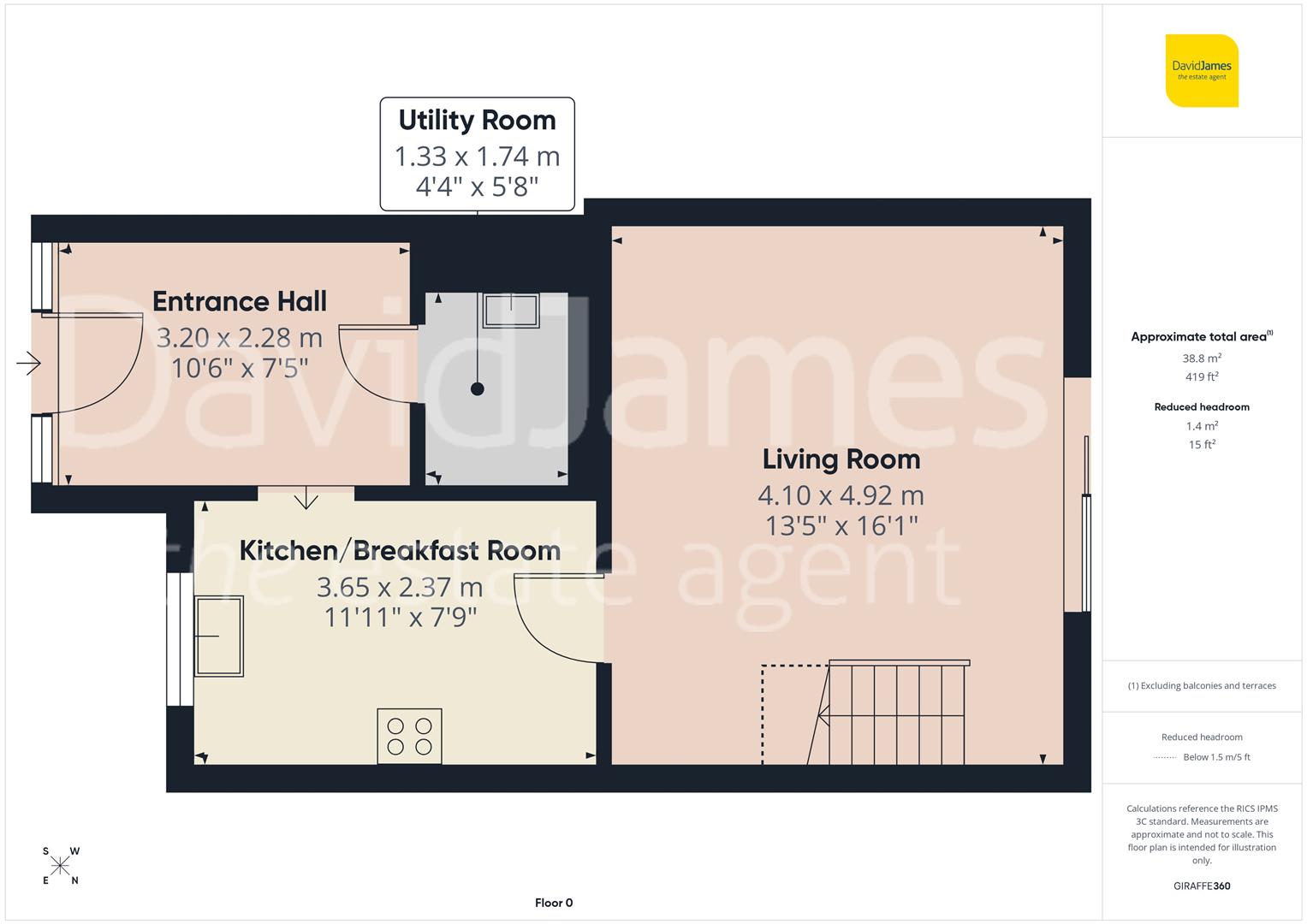 Floorplan for Portland Road, Carlton, Nottingham