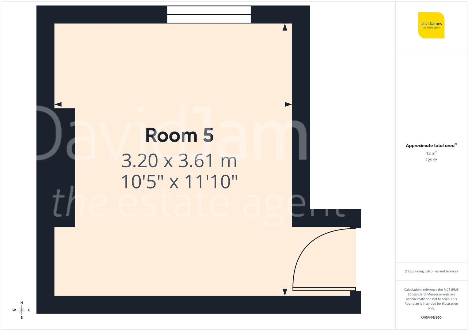 Floorplan for Nottingham Road, Nottingham