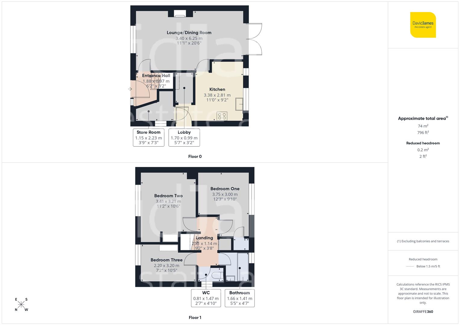 Floorplan for Pine Grove, Hucknall, Nottingham