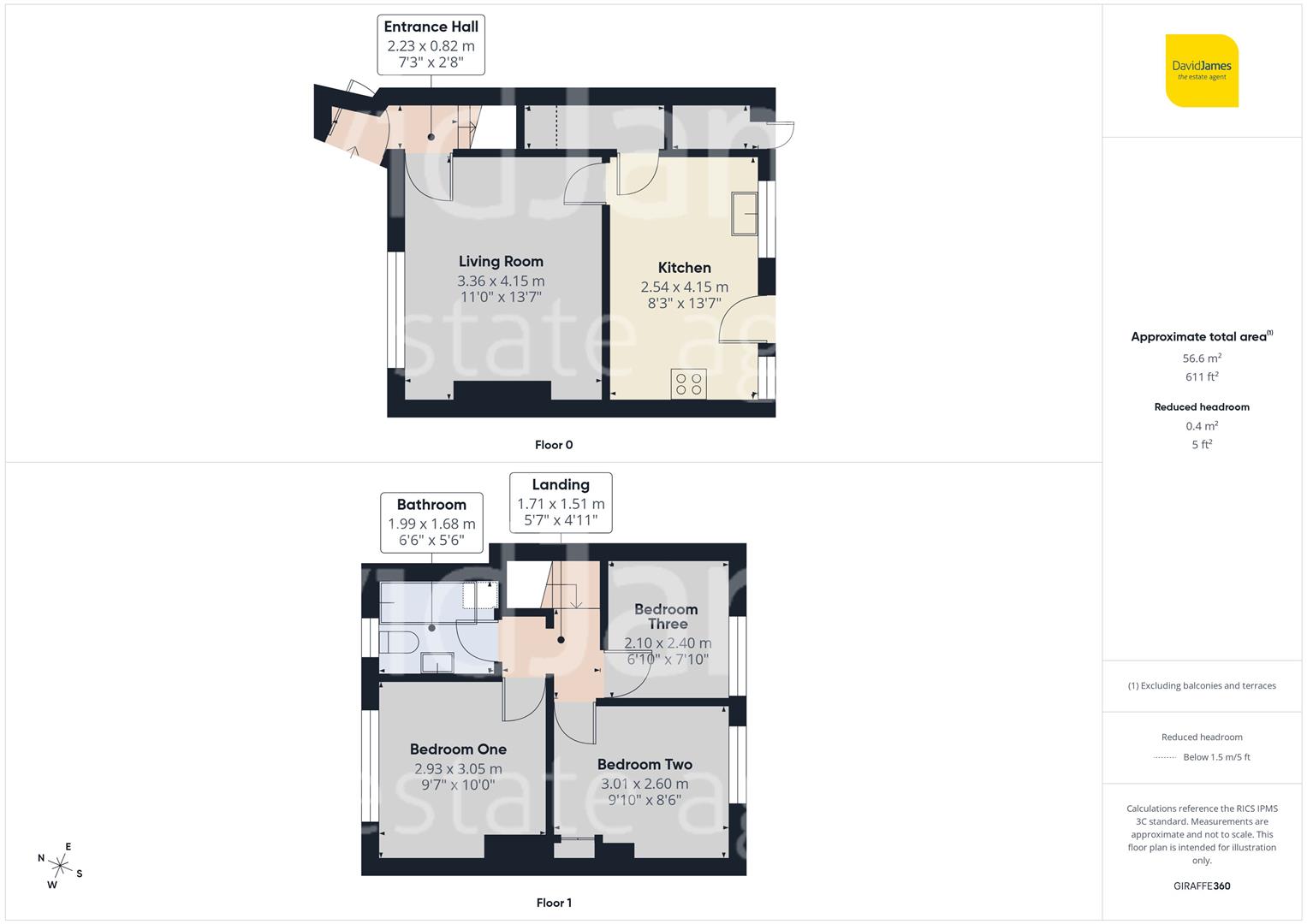 Floorplan for Elford Rise, Sneinton, Nottingham