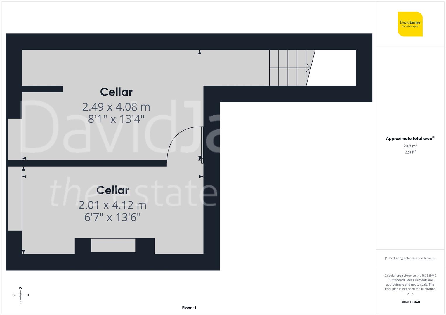 Floorplan for Waldeck Road, Carrington, Nottingham