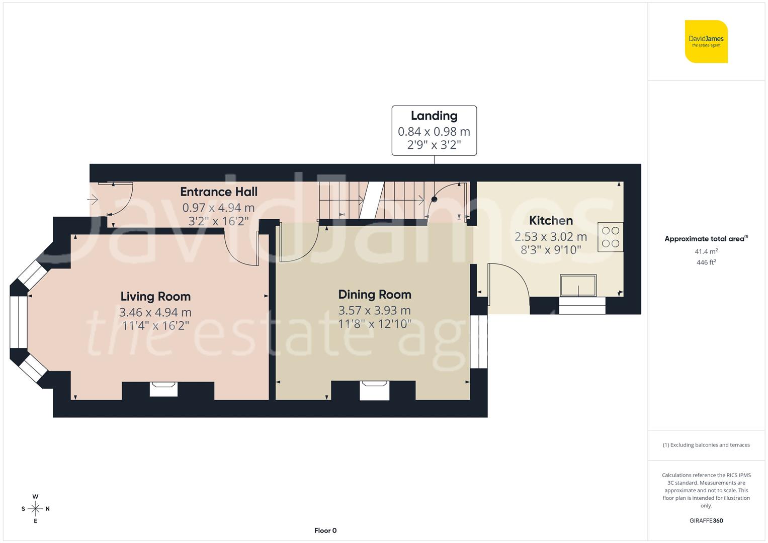 Floorplan for Waldeck Road, Carrington, Nottingham