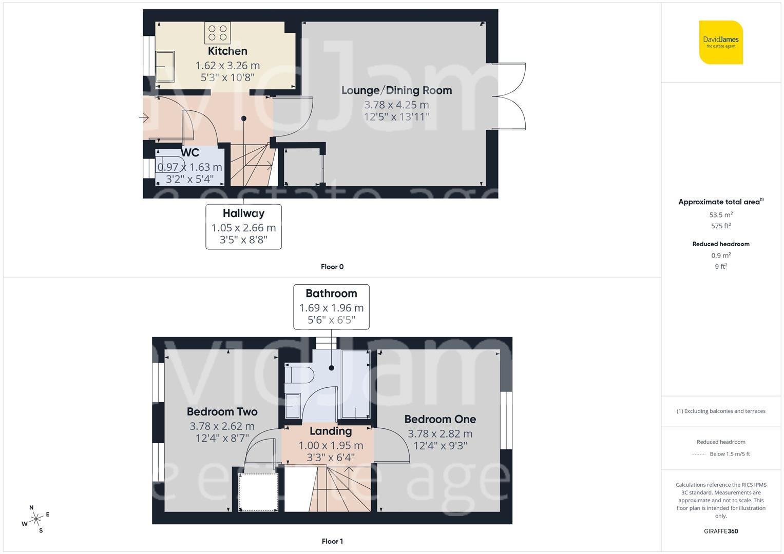 Floorplan for Chipmunk Way, Newton, Nottingham