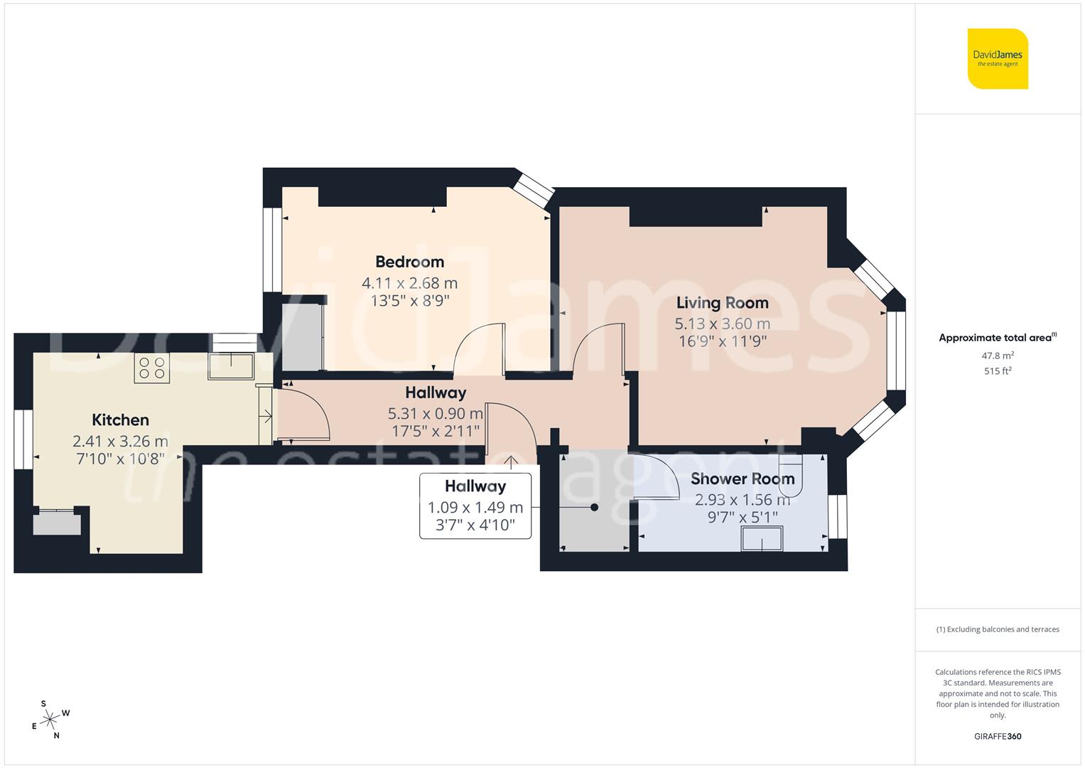 Floorplan for Woodborough Road, Alexandra Park, Nottingham