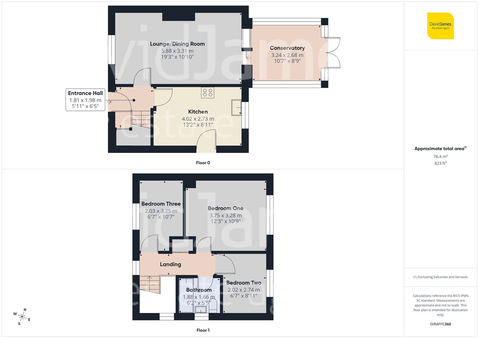 Floorplan for Beckhampton Road, Nottingham