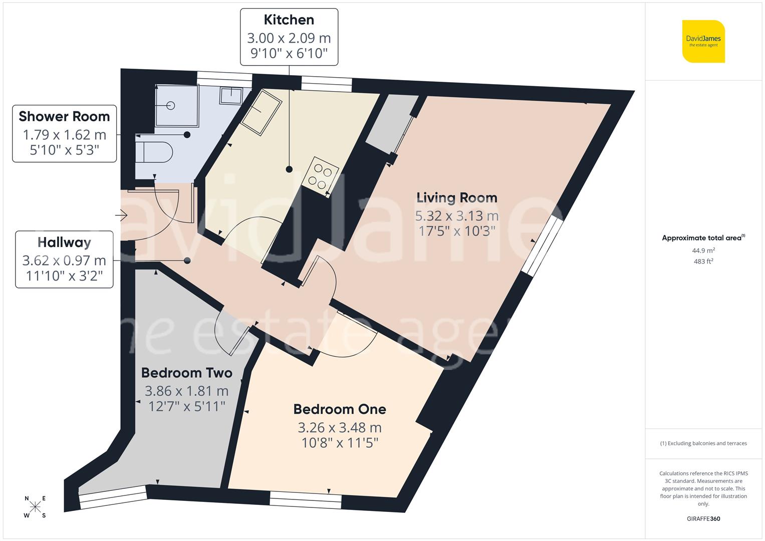 Floorplan for King Street, Southwell, Nottinghamshire