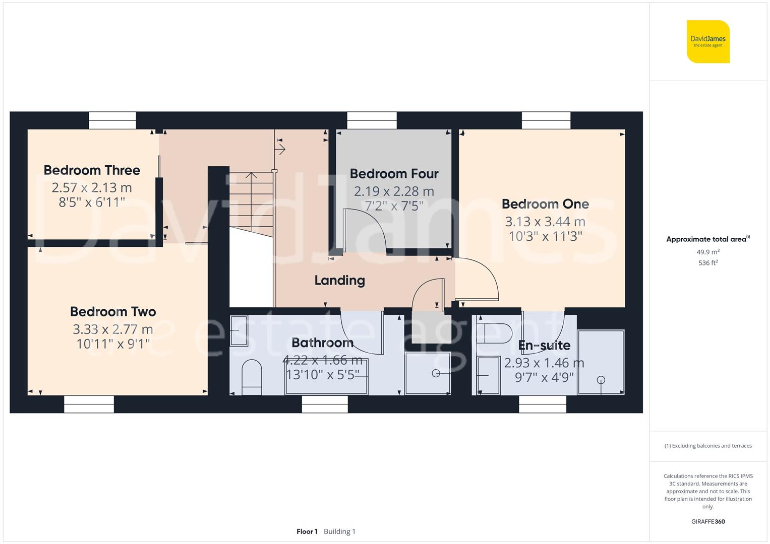 Floorplan for Taylors Croft, Woodborough, Nottingham