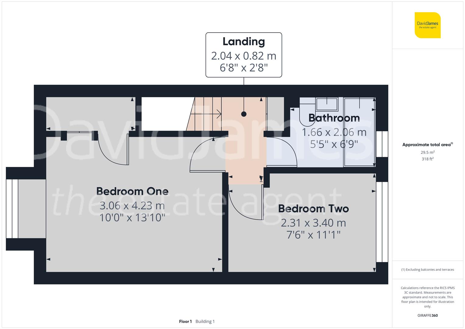 Floorplan for Berriedale Close, Arnold, Nottingham