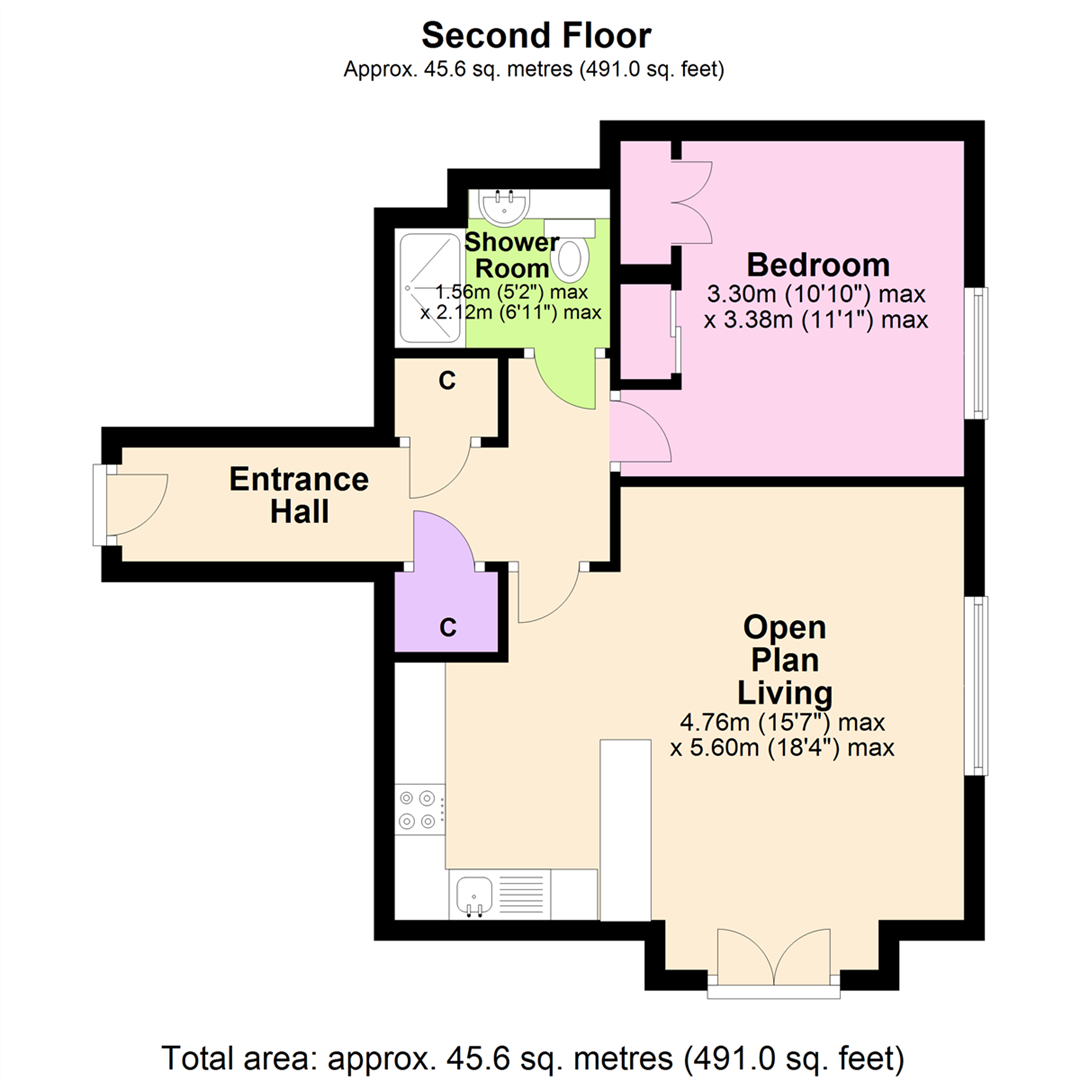 Floorplan for Paget Street, Loughborough