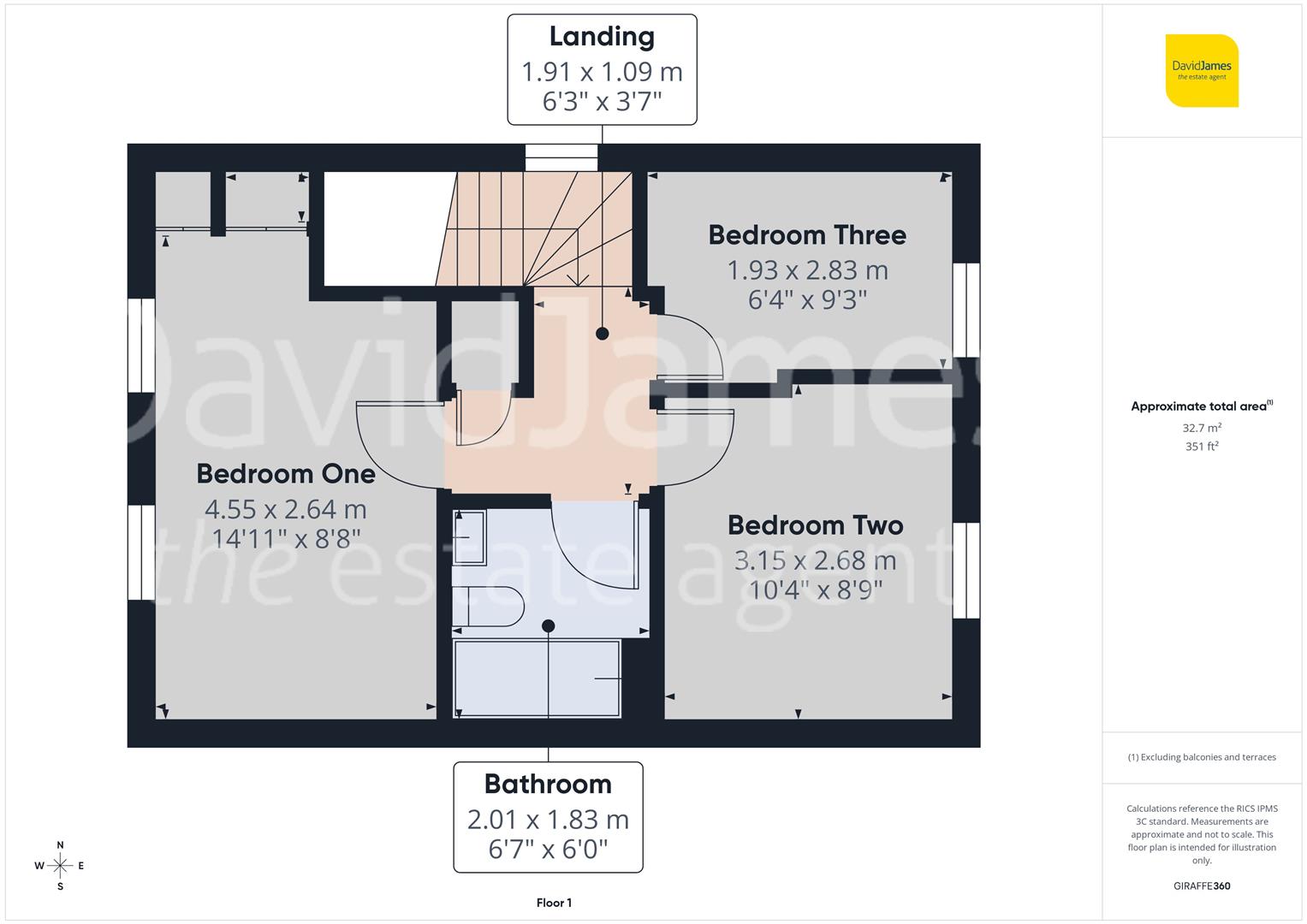 Floorplan for Weaving Gardens, Nottingham
