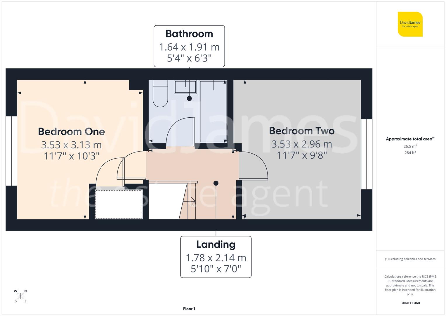 Floorplan for Hillcrest View, Carlton, Nottingham