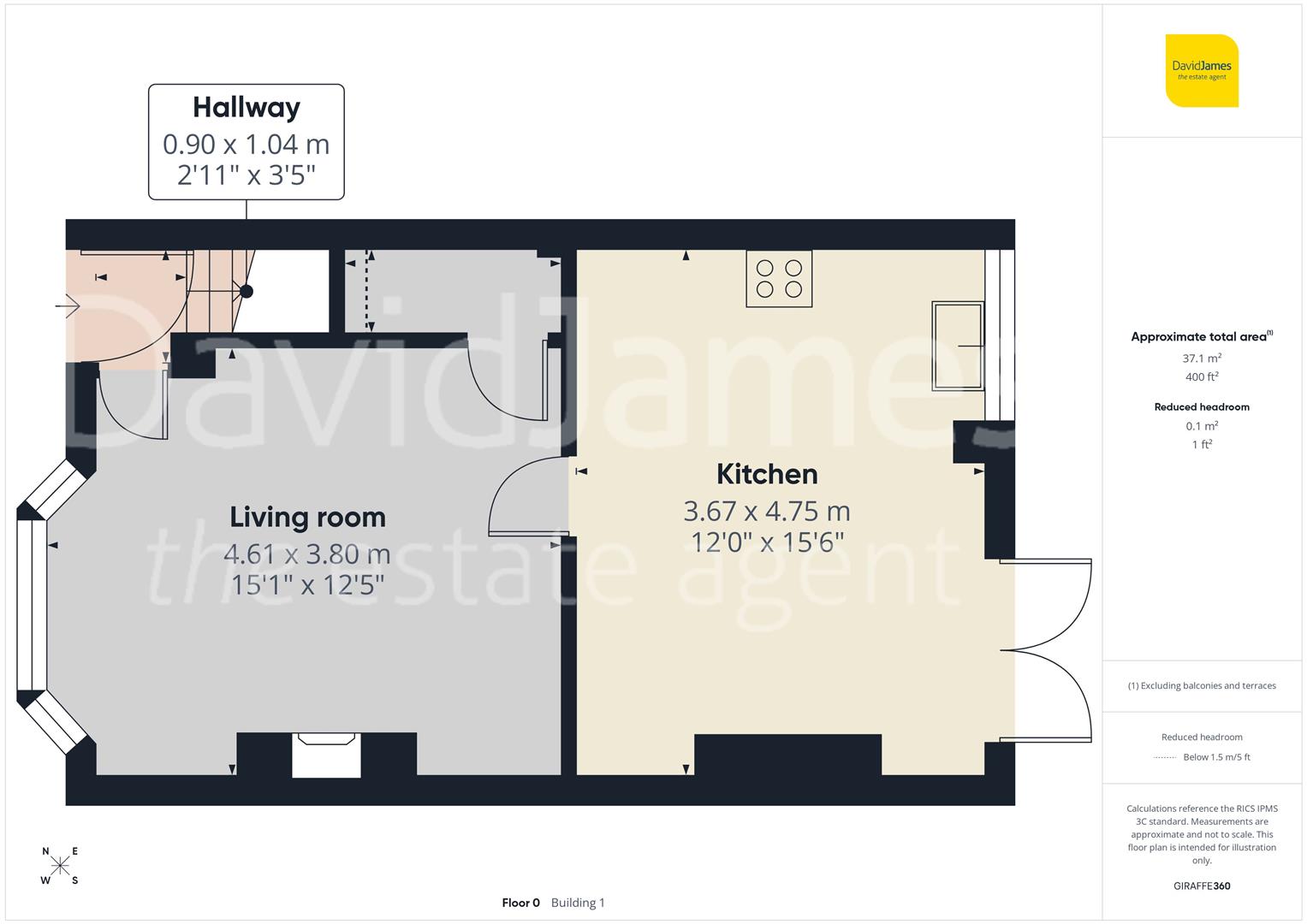 Floorplan for Besecar Avenue, Gedling, Nottingham