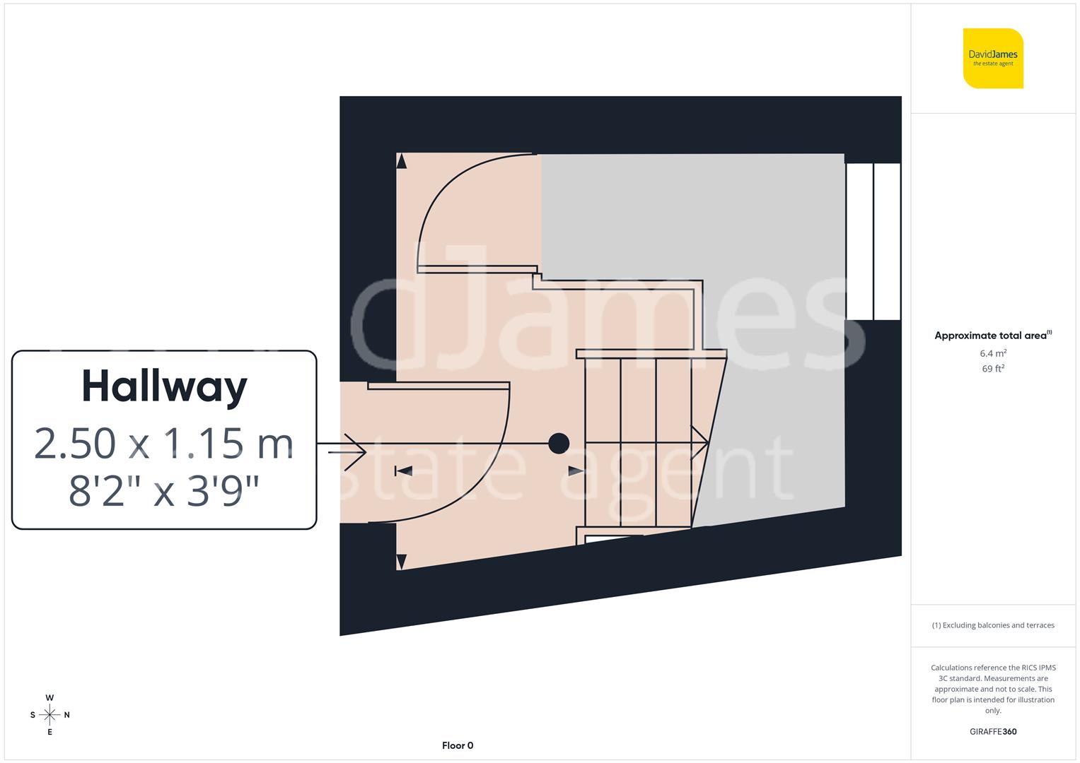 Floorplan for Nuthall Road, Nottingham