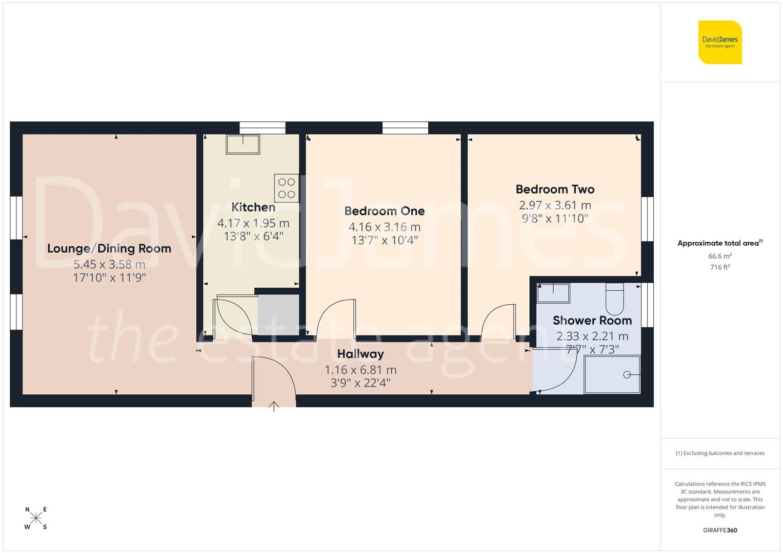 Floorplan for Pelham Road, Nottingham