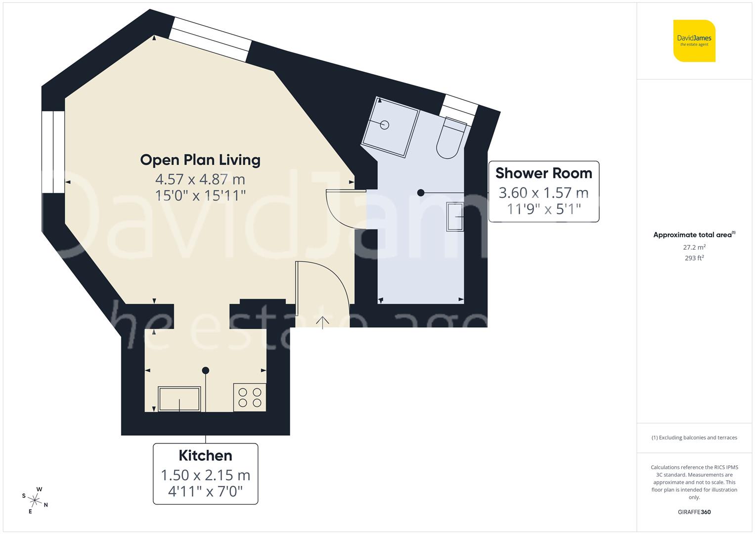 Floorplan for Carlton Road, Nottingham