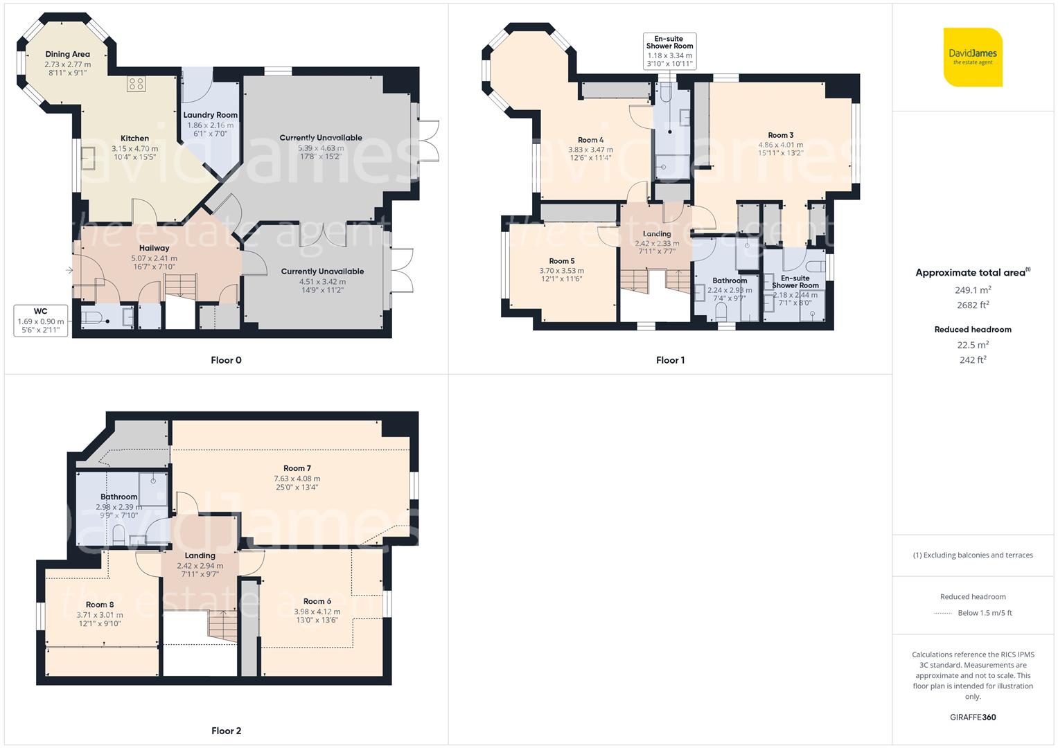 Floorplan for Clementine Drive, Mapperley, Nottingham