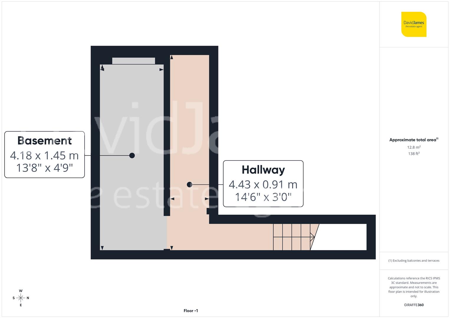 Floorplan for Owthorpe Grove, Sherwood, Nottingham