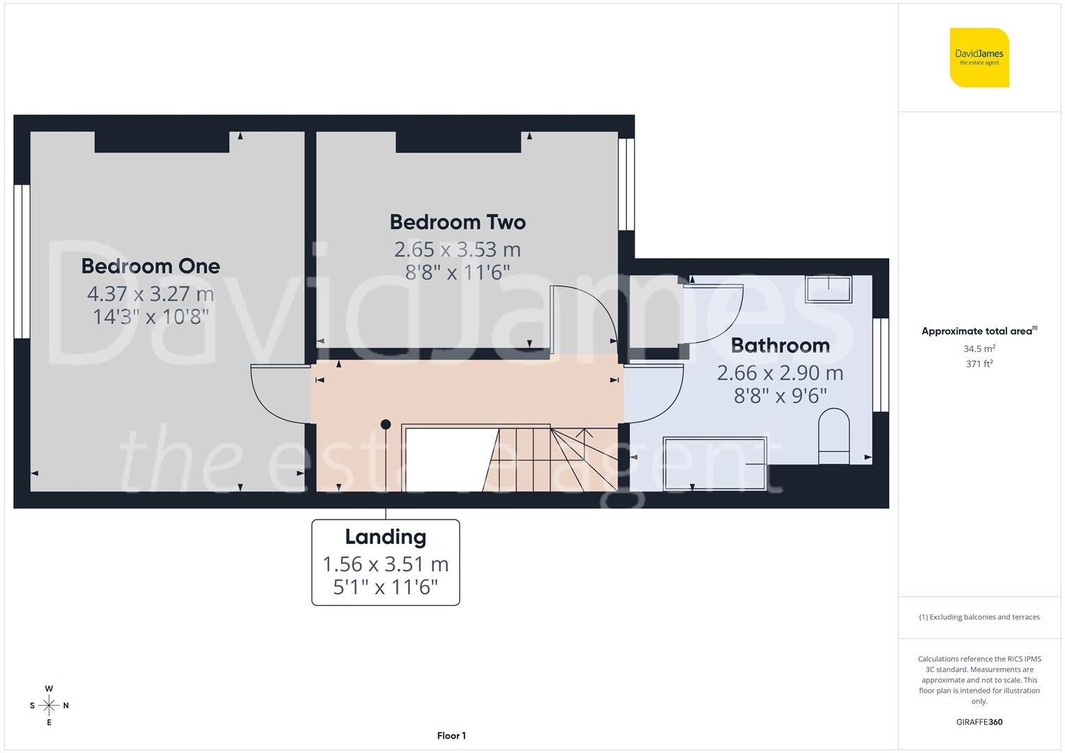 Floorplan for Owthorpe Grove, Sherwood, Nottingham