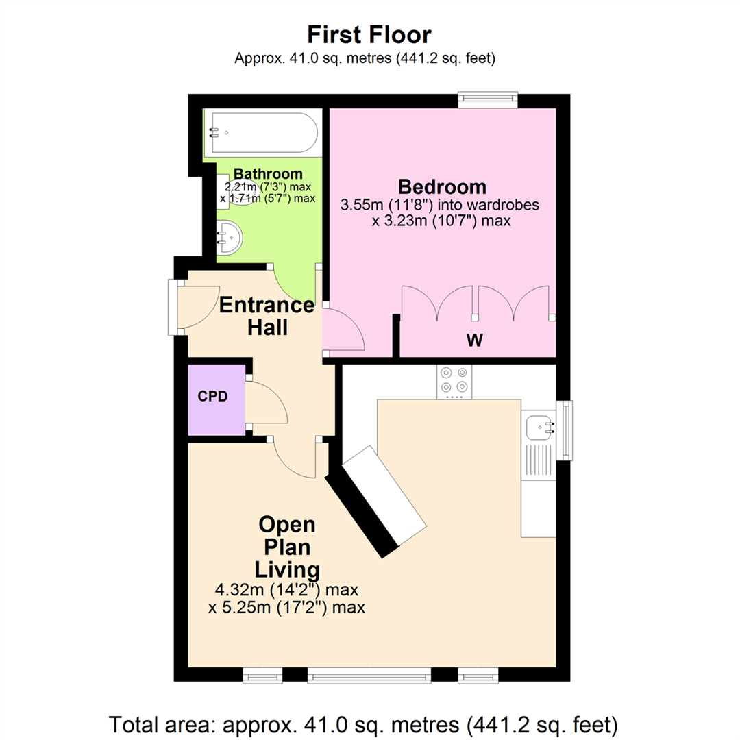 Floorplan for Alexandra Street, Carrington, Nottingham