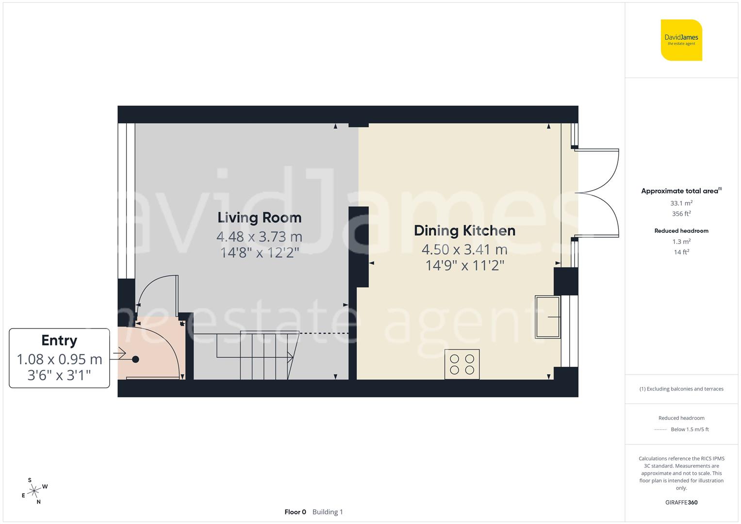 Floorplan for Park View, Mapperley, Nottingham