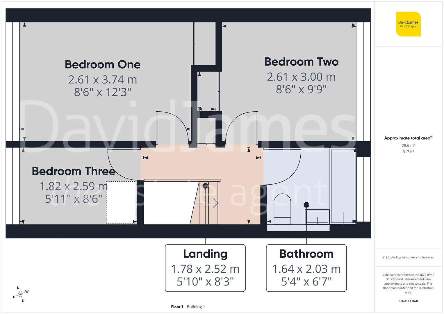 Floorplan for Park View, Mapperley, Nottingham