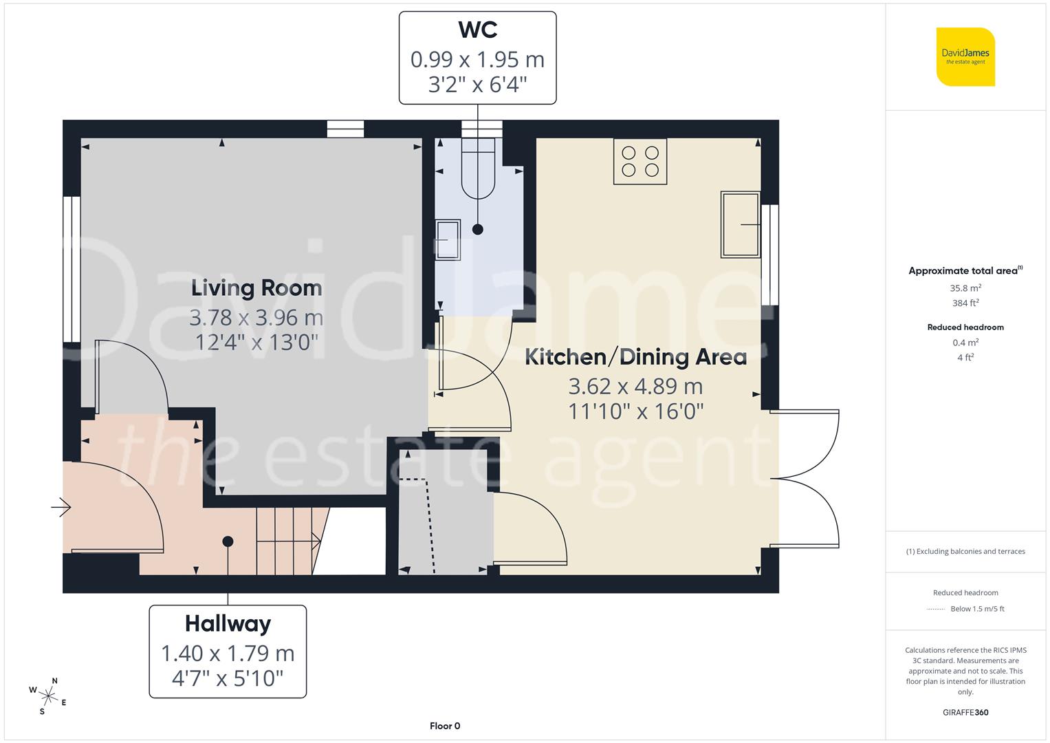 Floorplan for Jackdaw Lane, Burton Joyce, Nottingham