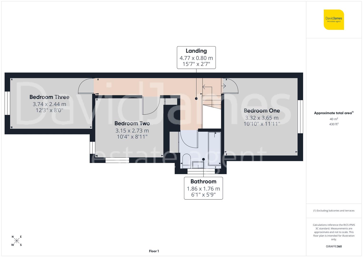 Floorplan for Plains Road, Mapperley, Nottingham