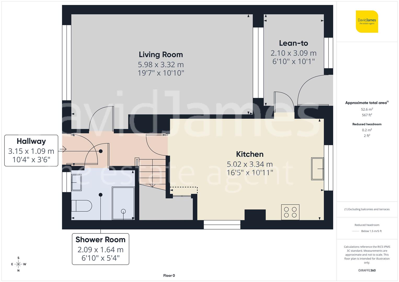Floorplan for Oxborough Road, Arnold, Nottingham