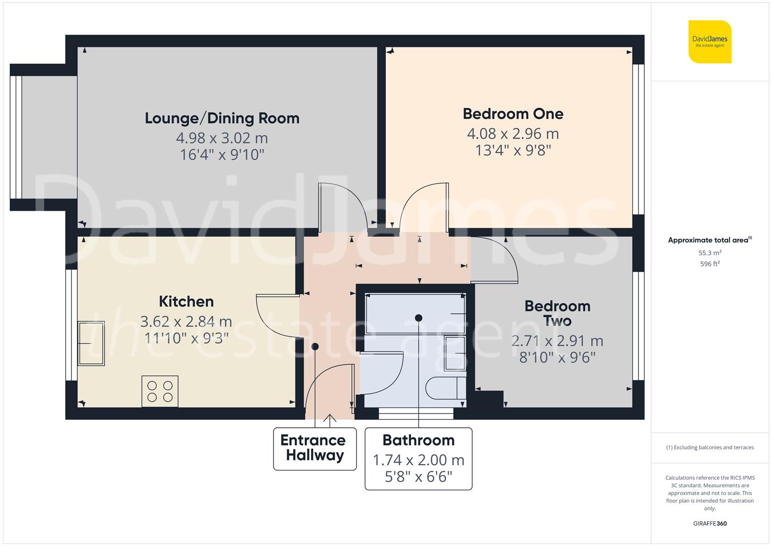 Floorplan for Whittingham Court, Whittingham Road, Nottingham
